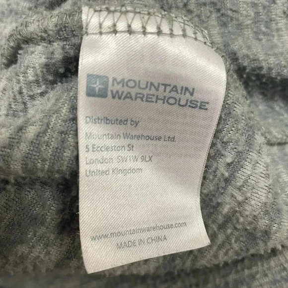 Mountain Warehouse Mossy Green 1/4 Zip Pullover Sweater Size 6 - Picture 7 of 8